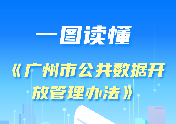 【一图读懂】《广州市公共数(shù)据(jù)开放管理办法》
